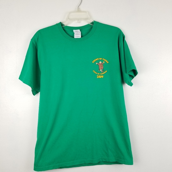 Krewe of Tucks Cone of Horror 2009 Green T-Shirt - Picture 2 of 5